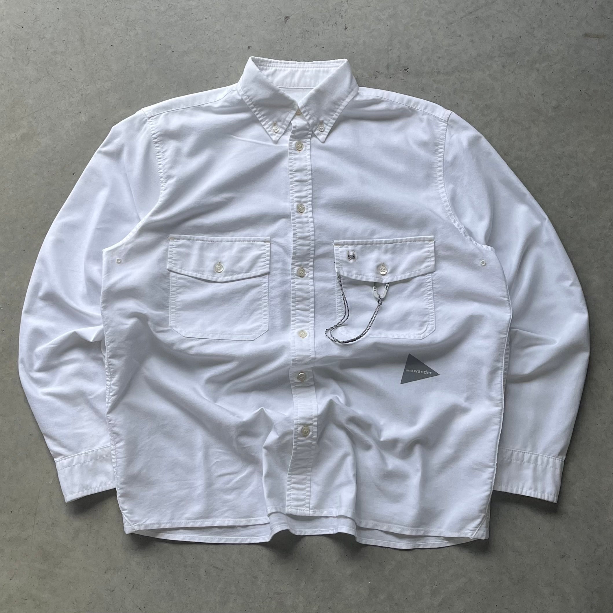 And Wander Two Pocket Button Up Shirt