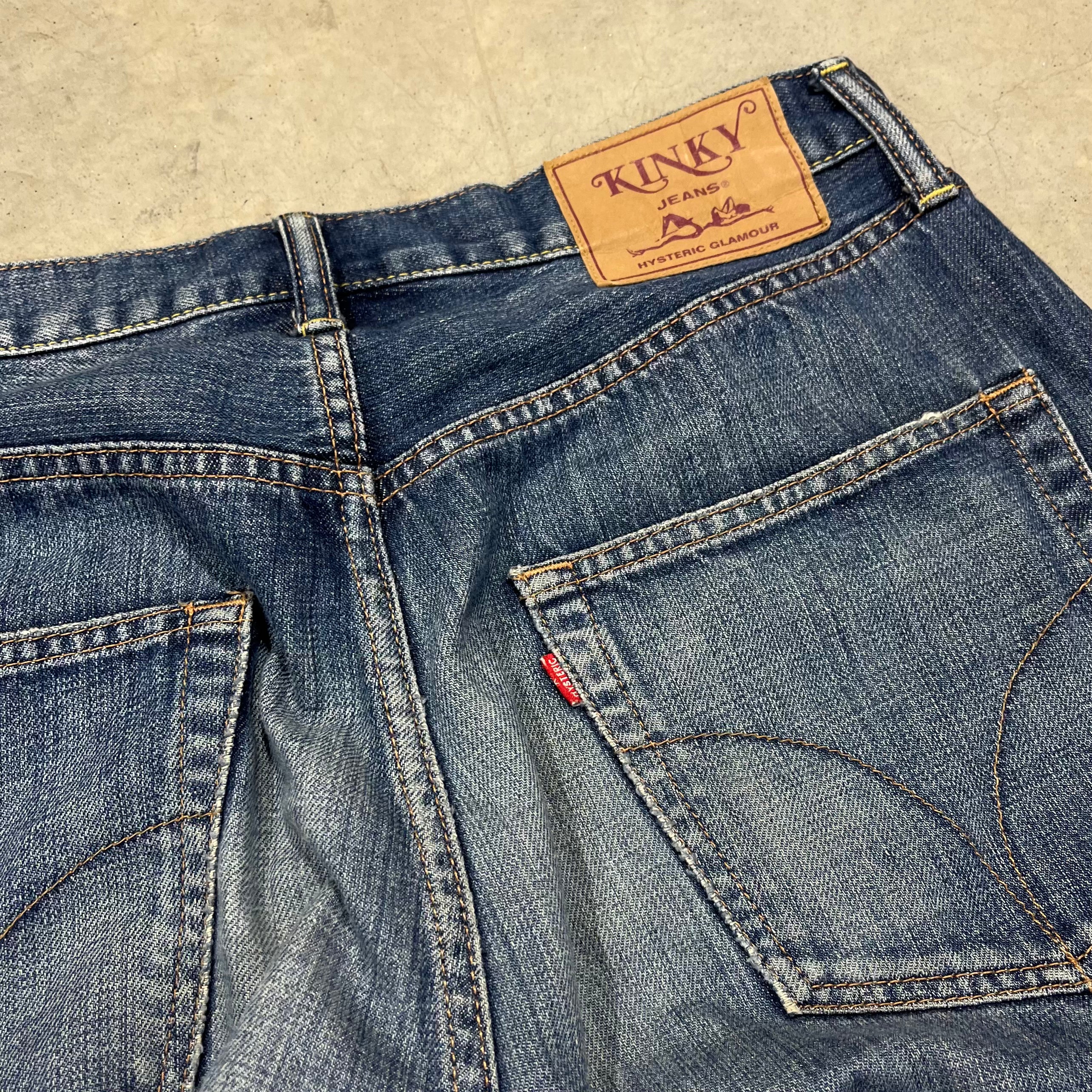 Hysteric Glamour “Kinky Jeans” Slim Straight Jeans