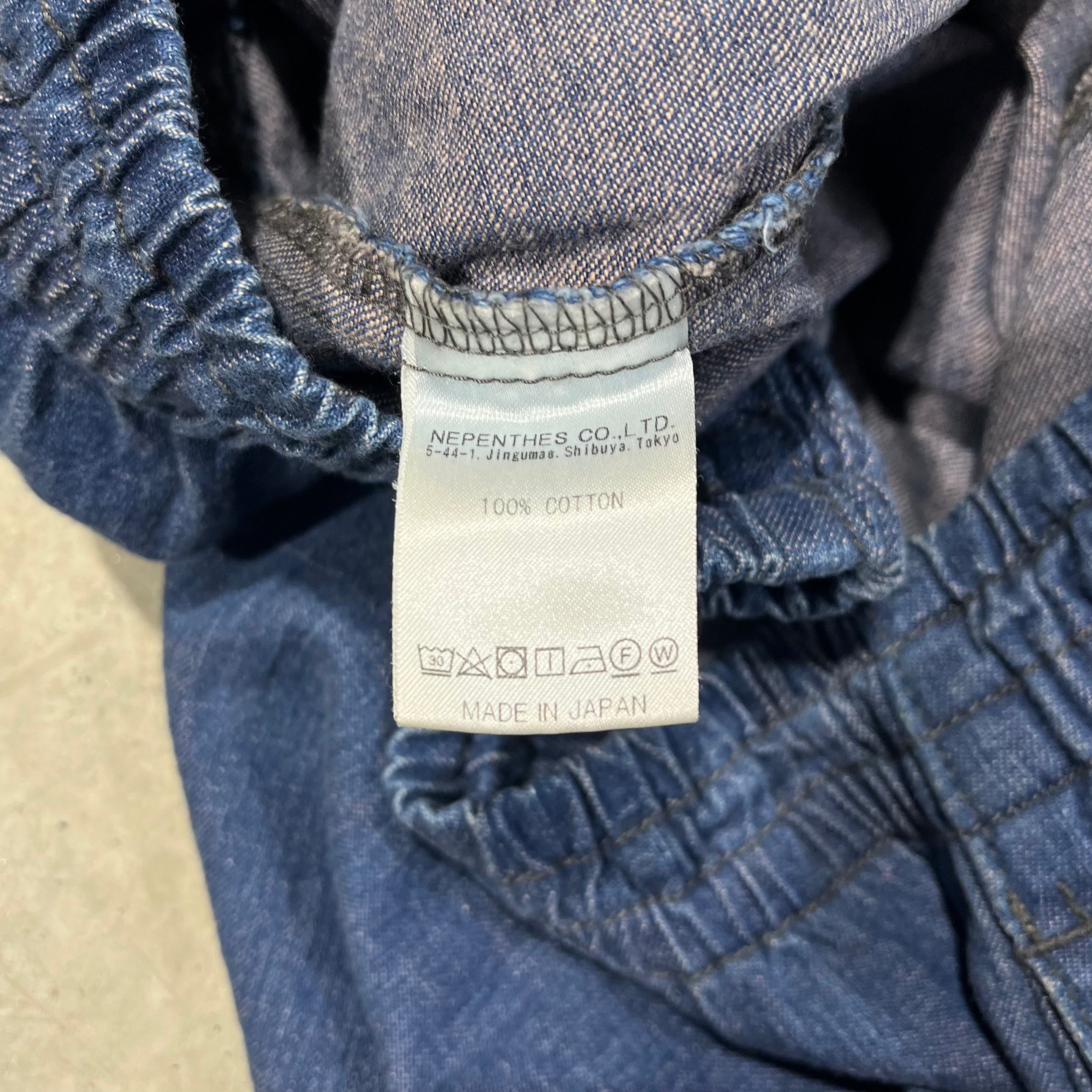 Needles HD 6oz Blue Denim Pants