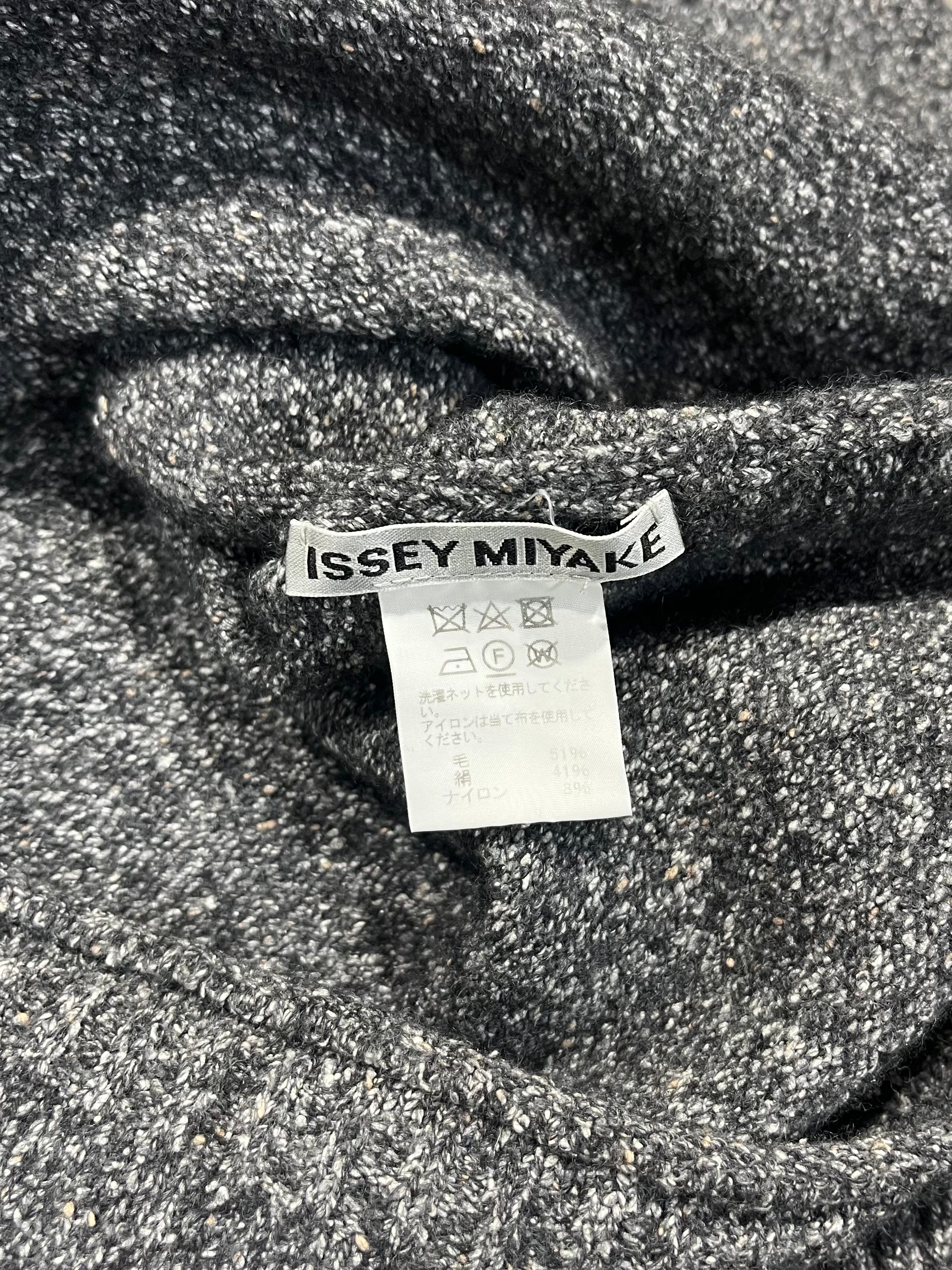 Issey Miyake Drop Shoulder Knit Jumper