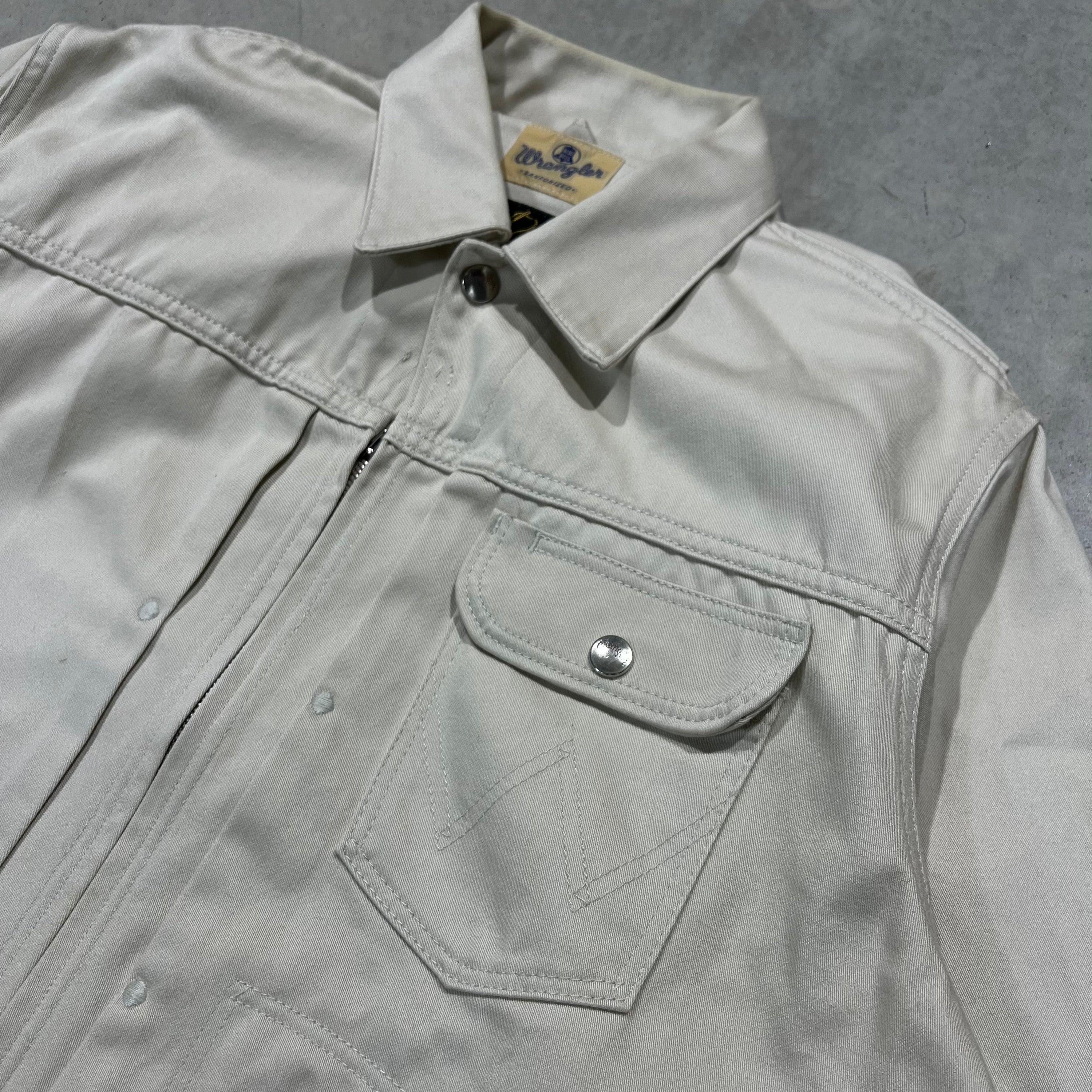 Needles x Wrangler Zip Up Trucker Jacket