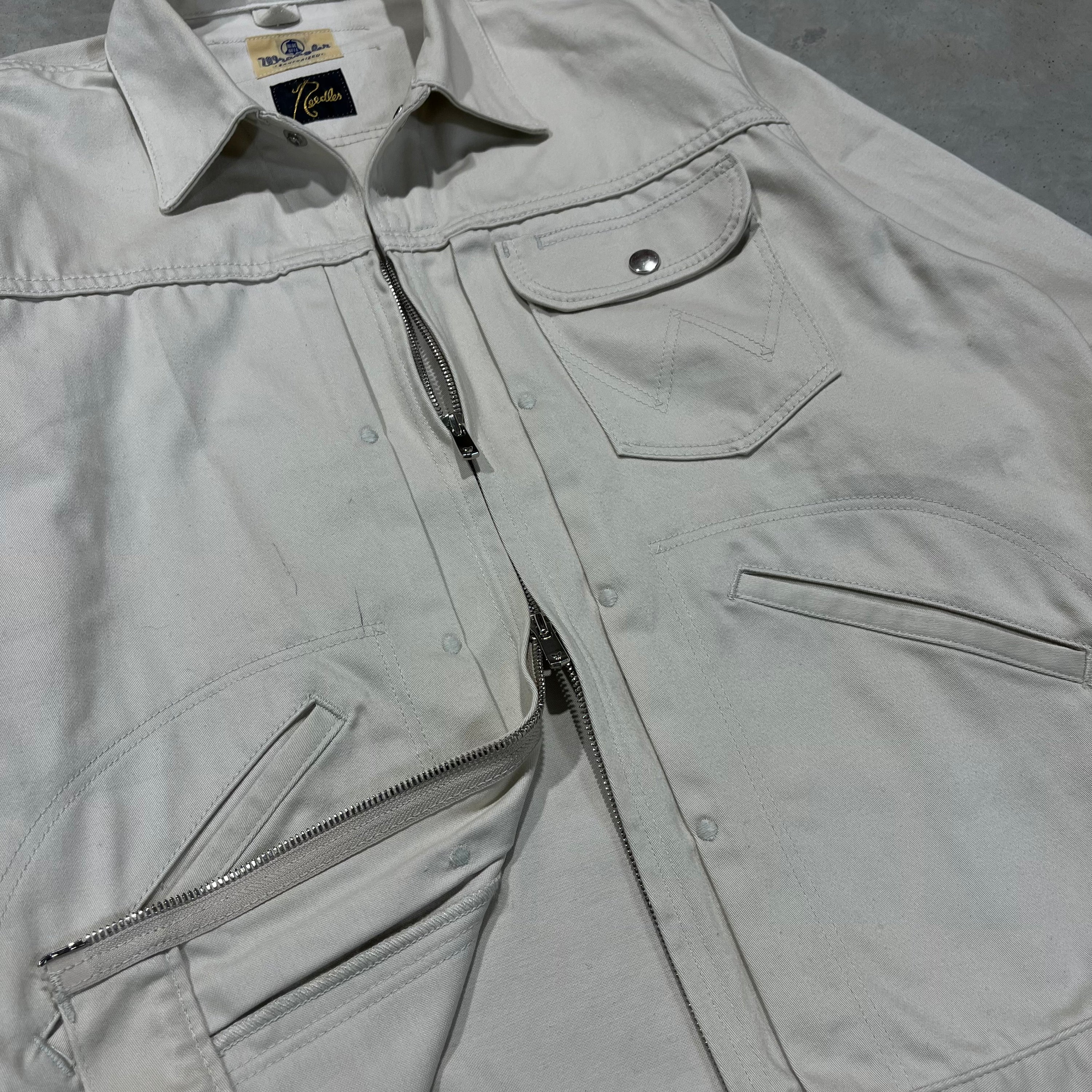 Needles x Wrangler Zip Up Trucker Jacket