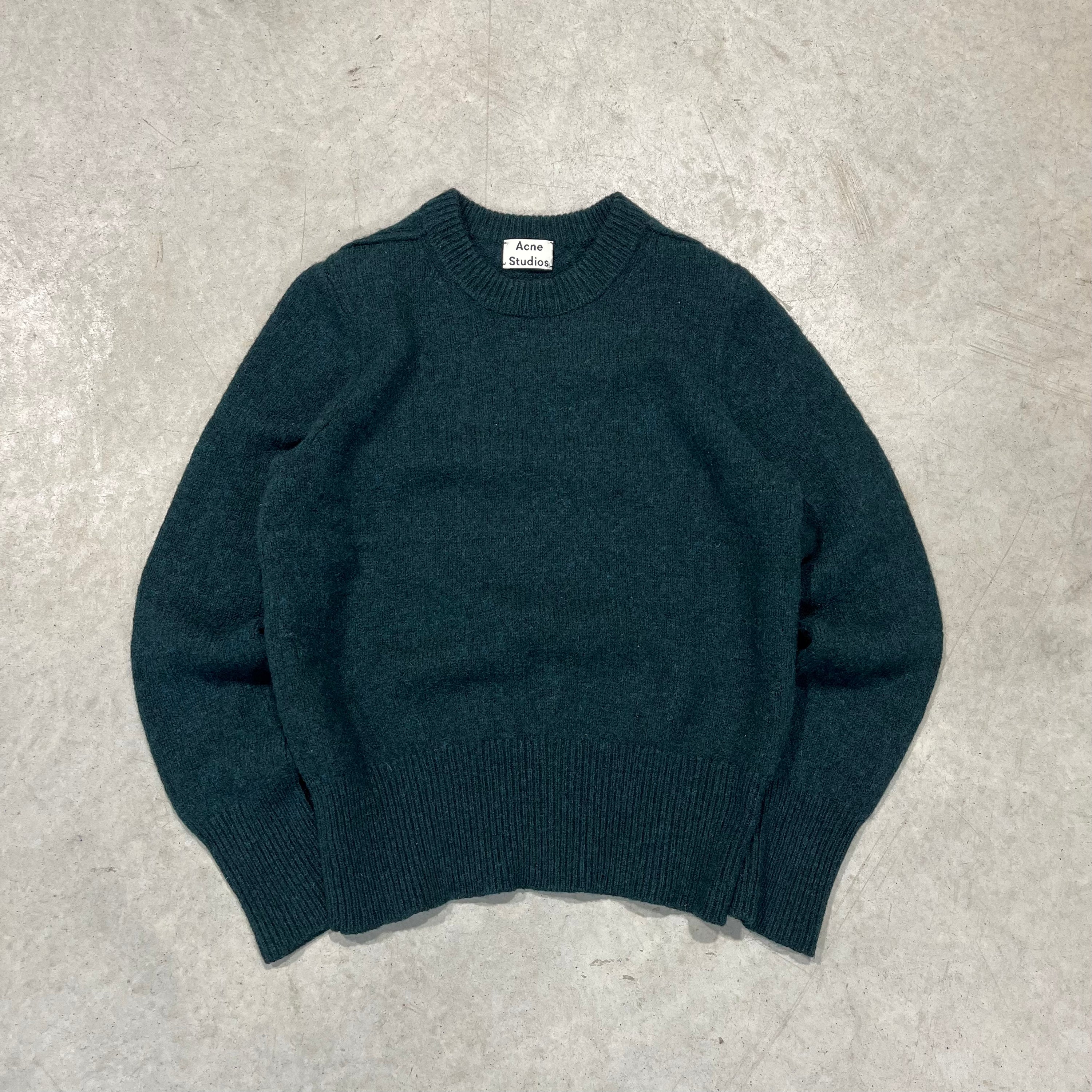 Acne Studios Green Wool Knit