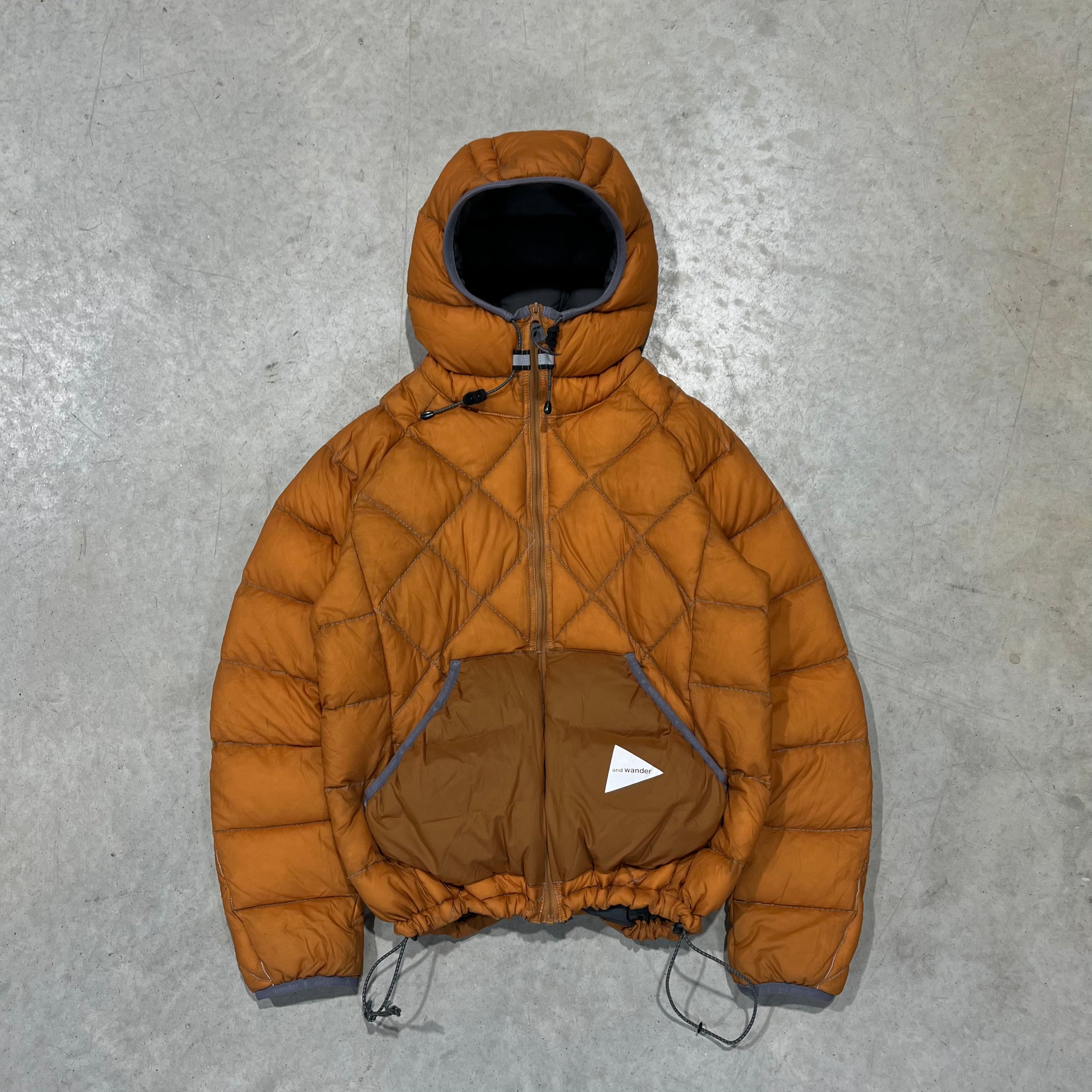 And Wander Diamond Stitch Puffer Jacket