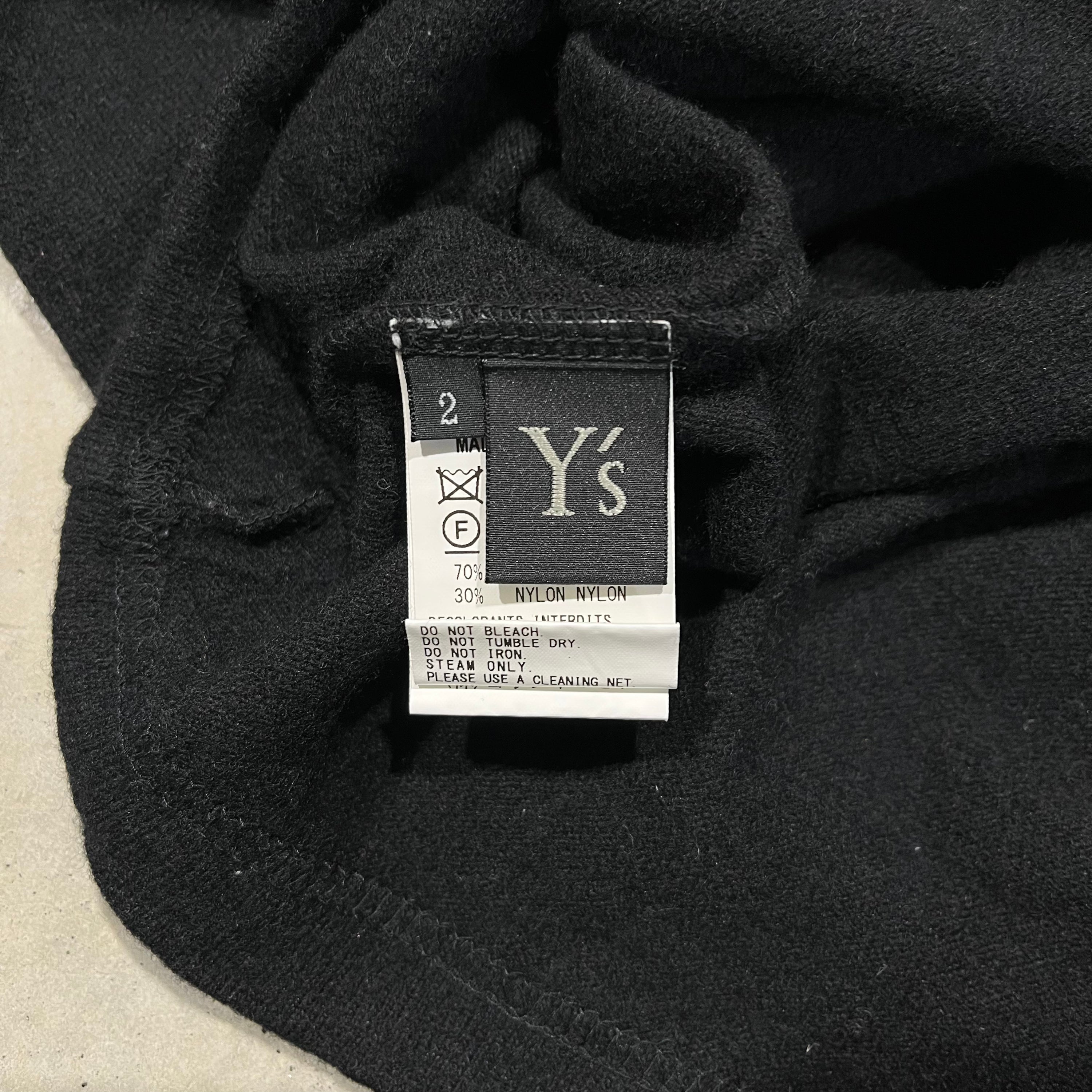 Y's Yohji Yamamoto Roll Neck Knit Jumper
