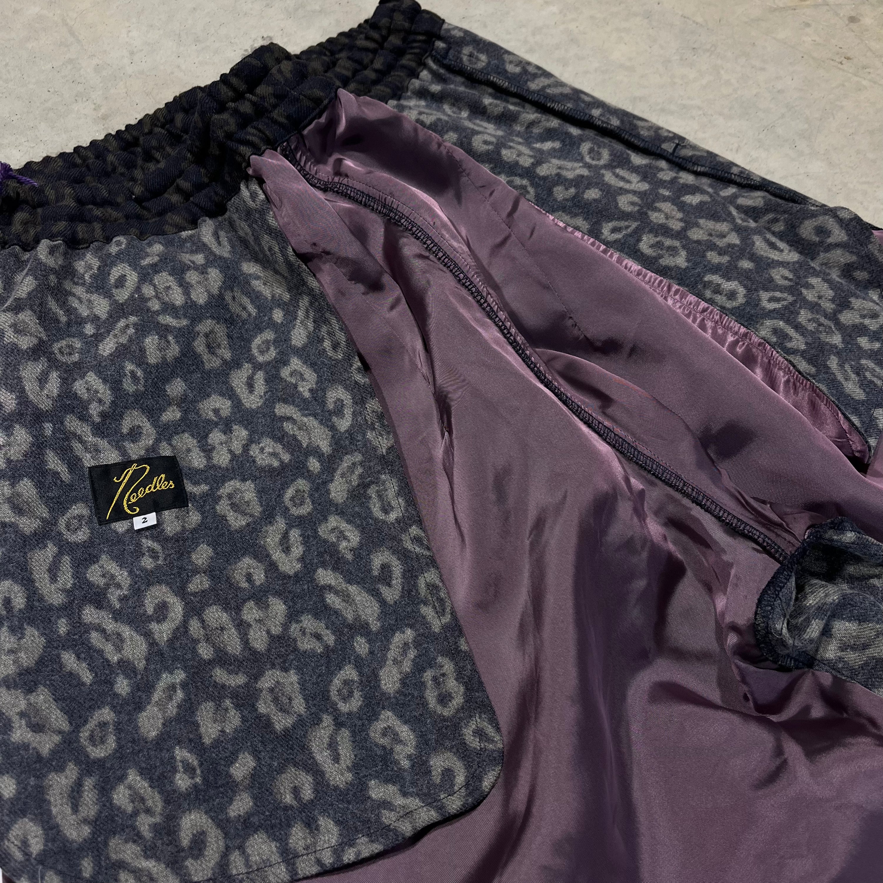 NWT Needles HD Leopard Print Wool Pants