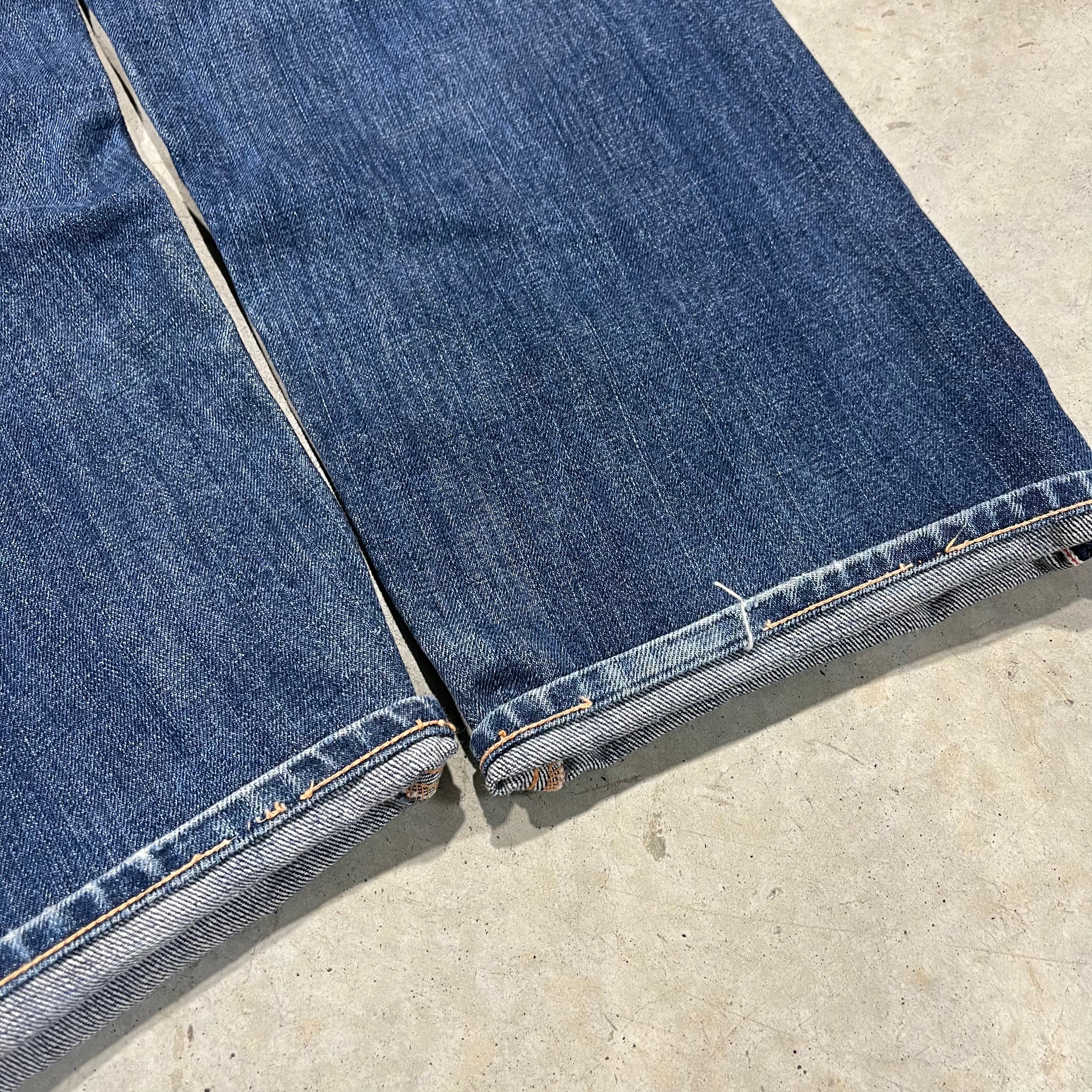00s Evisu Selvedge Seagull Painted Jeans