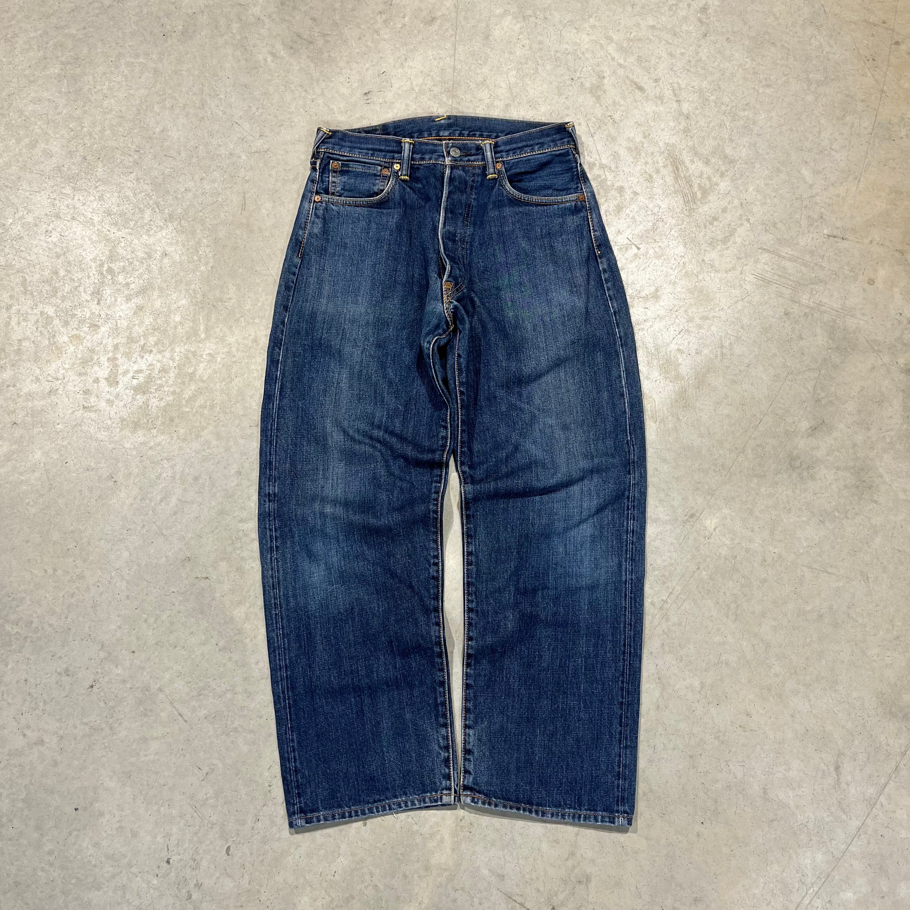 00s Evisu Selvedge Seagull Painted Jeans